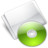 文件夹光盘石灰 Folder Optical Disc lime